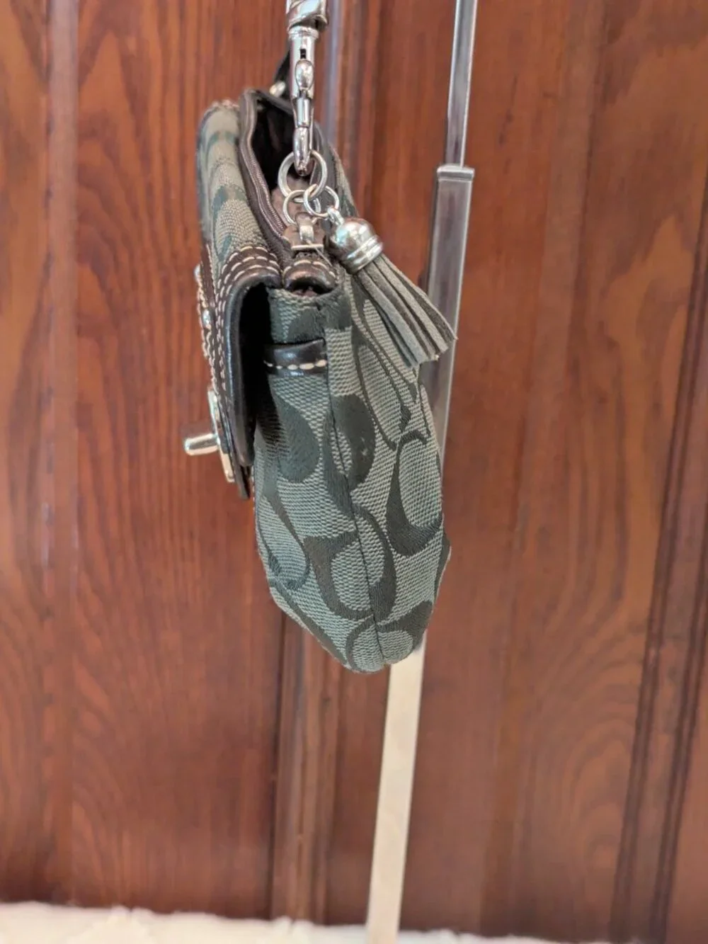Coach dark green